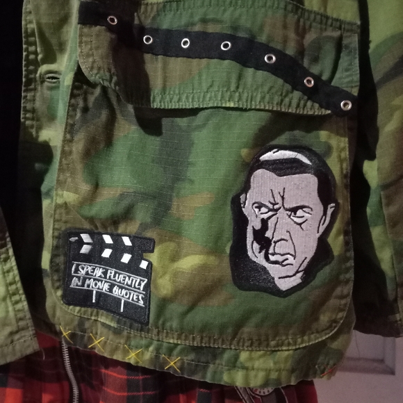 Ultimate Horror lovers custom OOAK Rage camo jacket! SOLD@hosted store - Picture 9 of 16
